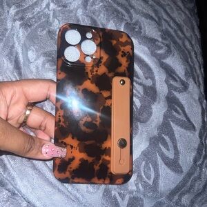 Stylish Brown Leopard Phone Case